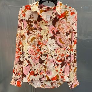 Women’s floral blouse